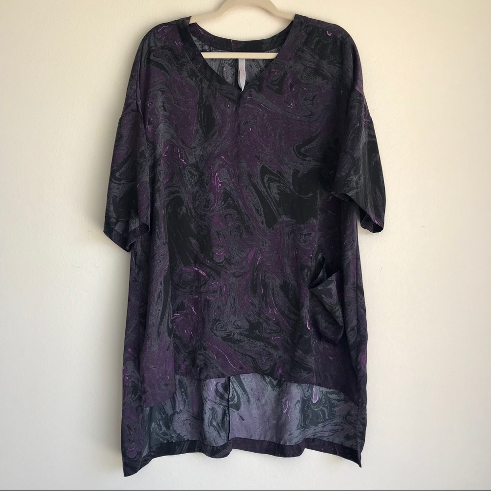 Melissa McCarthy Seven7 Purple Potion Tunic